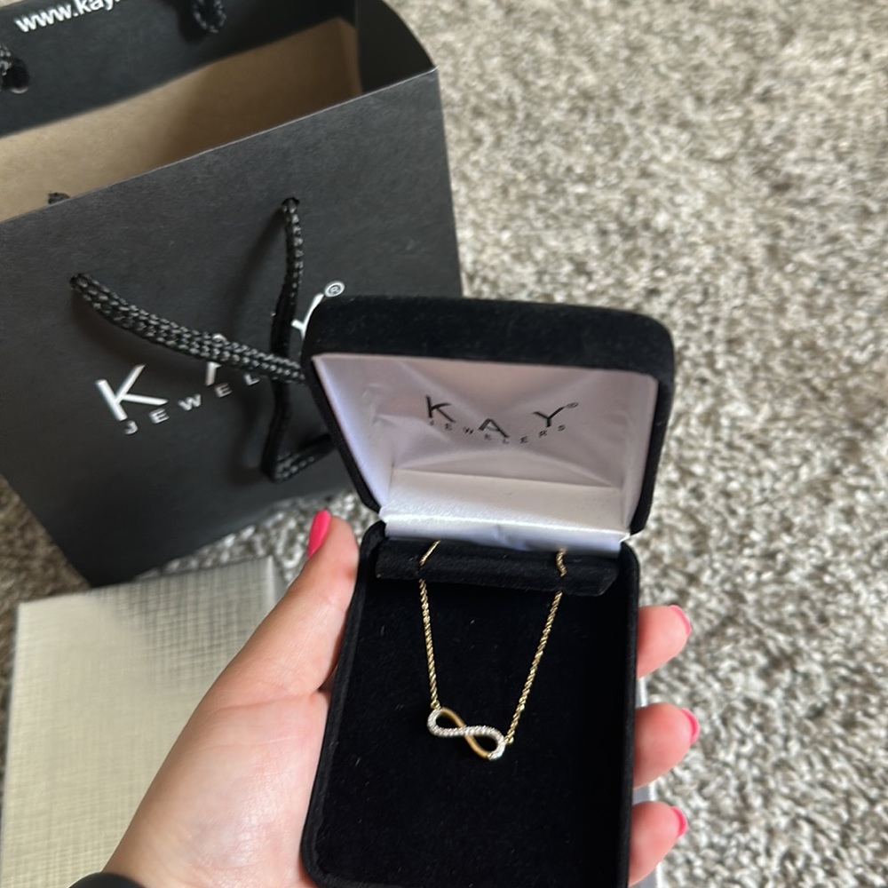Diamond necklace from Kay
